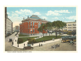 Public Library Square, Detroit, Michigan Prints