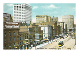 Woodward Avenue, Detroit, Michigan Posters
