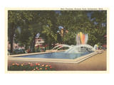 Bronson Park, Kalamazoo, Michigan Posters