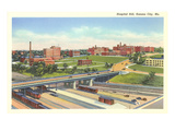 Hospital Hill, Kansas City, Missouri Prints
