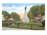 Confederate Monument, Fayetteville, North Carolina Posters