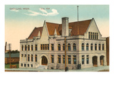 City Hall, Cadillac, Michigan Posters