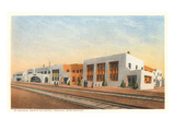 El Navajo Hotel, Gallup, New Mexico Prints