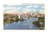 St. Paul Skyline, Minnesota Posters