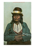 Esa-Ton-Yett, Comanche with Six-Shooter Poster