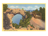 Arch Rock, Mackinac Island, Michigan Affiches
