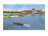 Yacht Club, Detroit, Michigan Prints
