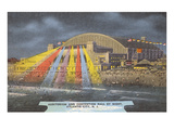 Night, Convention Hall, Atlantic City, New Jersey Posters
