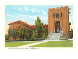 Scottish Rite Building, Santa Fe, New Mexico Poster