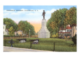 Confederate Monument, Fayetteville, North Carolina Prints