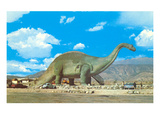 Roadside Brontosaurus Photo