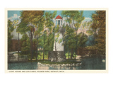 Lighthouse, Palmer Park, Detroit, Michigan Print
