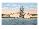 Schooner, Bridge, Port Huron, Michigan Posters