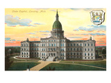 State Capitol, Lansing, Michigan Prints