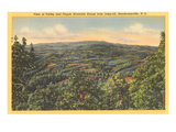 Pisgah Mountains, Hendersonville, North Carolina Print