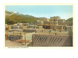 Taos Pueblo, New Mexico Posters