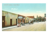 Early Street Scene, Juarez, Mexico Prints