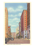 Monroe Avenue, Grand Rapids, Michigan Posters