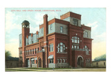 City Hall, Opera House, Cheboygan, Michigan Posters