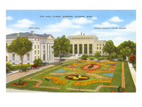 City Hall, Gardens, Jackson, Mississippi Posters