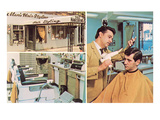 Men's Hair Styling Salon Pósters