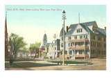 Main Street, Tilton, New Hampshire Poster