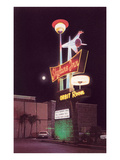 Skyline Inn, Motel Sign, Retro Posters