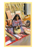 Apache Basket Weaver Pósters Apache Basket Weaver Pósters