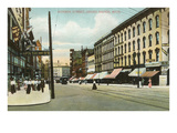 Monroe Street, Grand Rapids, Michigan Affiches