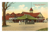 Pavilion, Lake Massabesic, Manchester, New Hampshire Prints