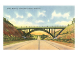 Dodge Highway, Omaha, Nebraska Posters