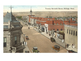 27th Street, Billings, Montana Posters