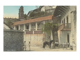 Early Scene in Taxco, Guerrero, Mexico Posters