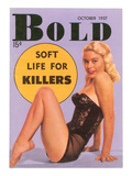 Men's Pulp Magazine Cover Prints