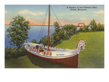 Leif Erikson's Boat, Duluth, Minnesota Posters