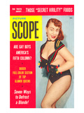 Men's Pulp Magazine Cover Pósters
