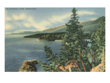 Flathead Lake, Montana Poster