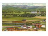 Stockyards, Sugar Factory, Billings, Montana Prints