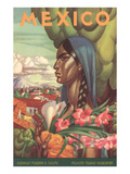 Mexico Poster, Native Woman Posters