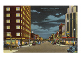 Night, Broadway, Billings, Montana Photo