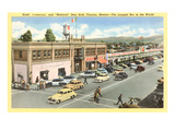 Street Scene of Forties Tijuana, Mexico Posters