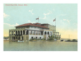 Boat Club, Detroit, Michigan Posters