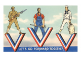 Let's Go Forward Together Láminas Let's Go Forward Together Láminas