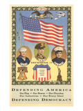 Defending America, Branches of Service Láminas Defending America, Branches of Service Láminas