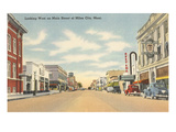 Main Street, Miles City, Montana Posters