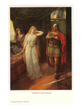 Scene from Tristan und Isolde Prints