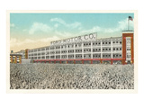 Hordes of Humanity, Ford Plant, Michigan Posters
