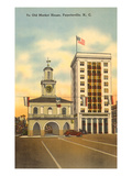 Old Market House, Fayetteville, North Carolina Posters