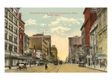 Woodward Avenue, Detroit, Michigan Prints