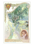 Pastoral Scene with Beethoven Poster